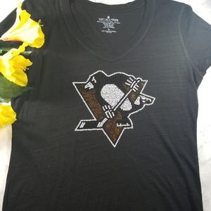 Pittsburgh Penguins sequined T-shirt